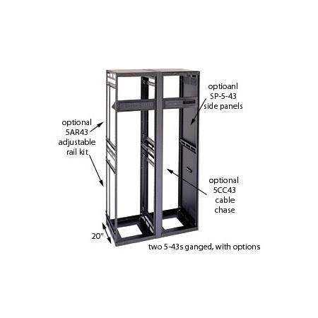 Products SP-5-37 Rack Vented Side Panels for 5-37