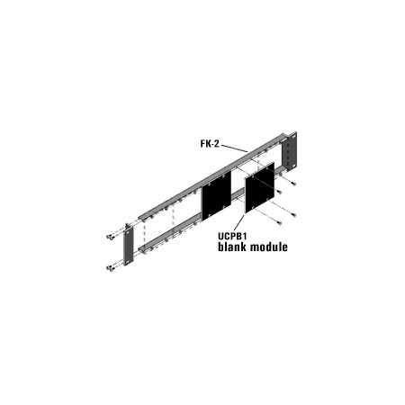 Products UCPB2 2-Gang Wide Blank UCP Module