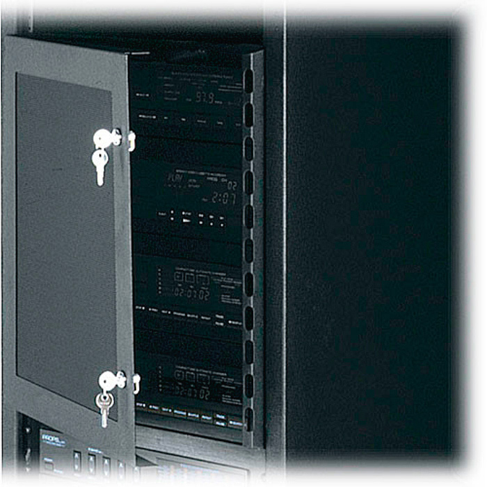 Products  Vented Security Door for 8 Space Rack