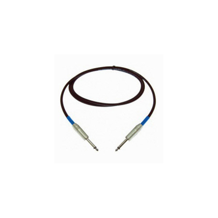 EG-10 20 AWG Excelline Guitar Cable Dual Shielding & Amphenol ACPM-GN Plugs - 10 ft.
