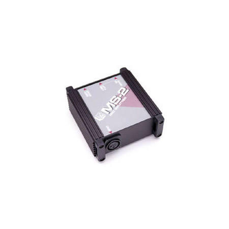 MS-2 Sound 1 into 2 Microphone Splitter Box