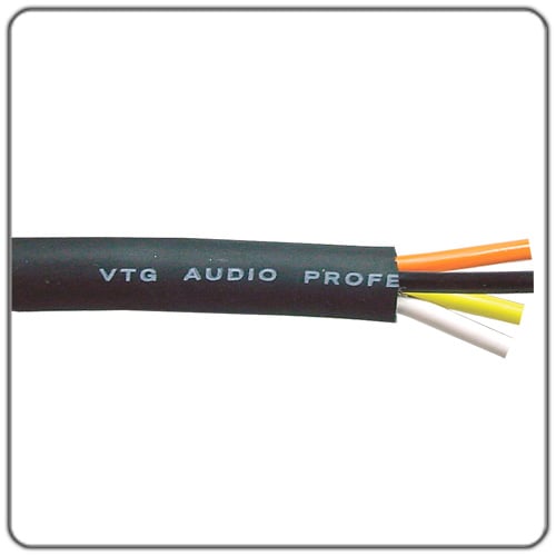 PC13-4 13 AWG 4-Conductor Multiconductor Speaker Wire