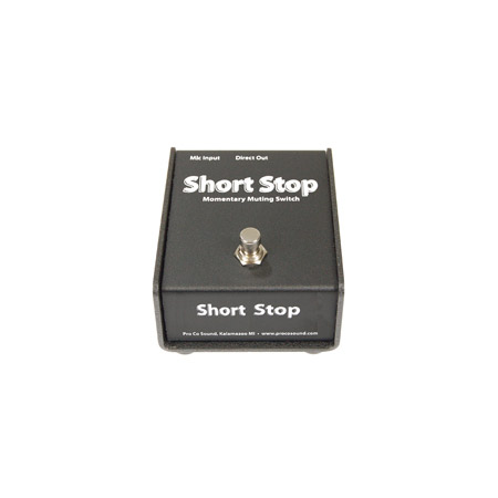 PRC-SS Short Stop Passive Momentary Microphone Muting Switch