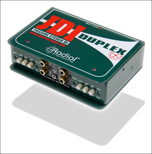 RAD-DUPLEXMK4 JDI Duplex MK4 Stereo Direct Box