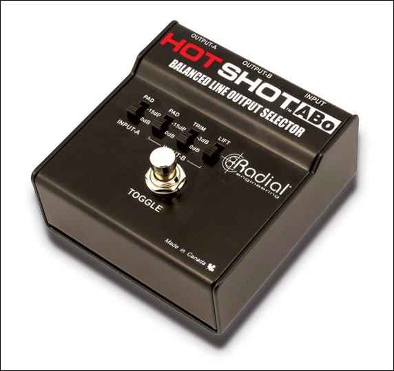 RAD-HOTSHOT ABO Line Output Selector