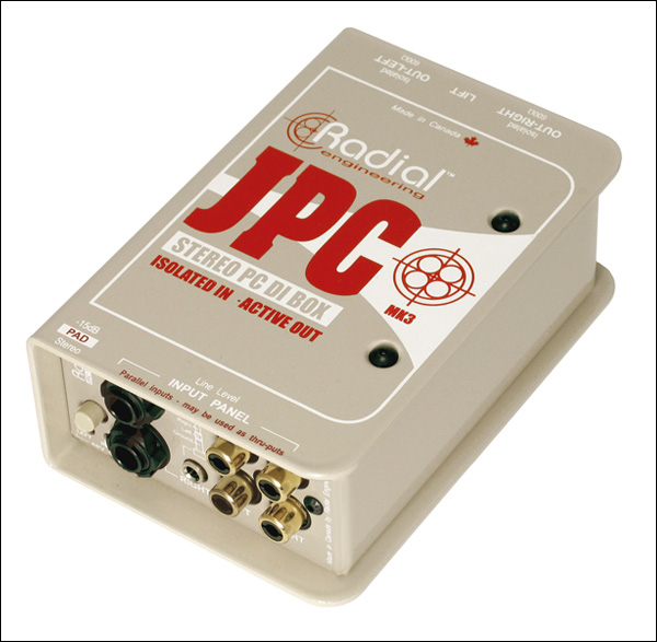 Picture of Radial Engineering RAD-JPC Stereo PC-AV Direct Box