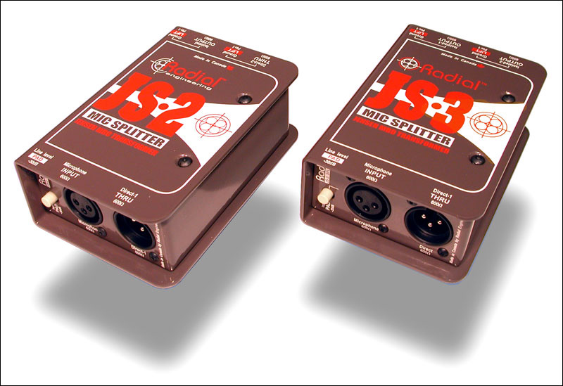 RAD-JS3 Microphone Splitter for JS3