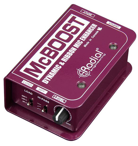 RAD-MCBOOST Microphone Signal Intensifier