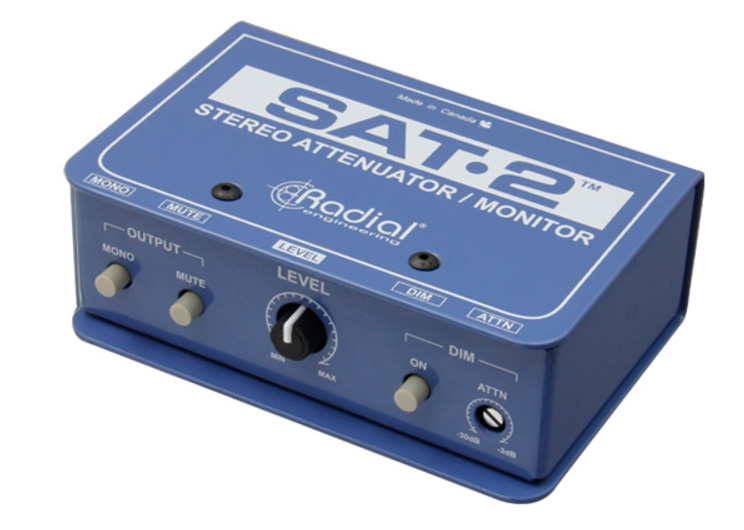 RAD-SAT2 Passive Line Level Stereo Attenuator