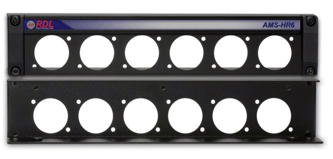 AMS-HR6 Mounting Panel for 6 AMS Accessories