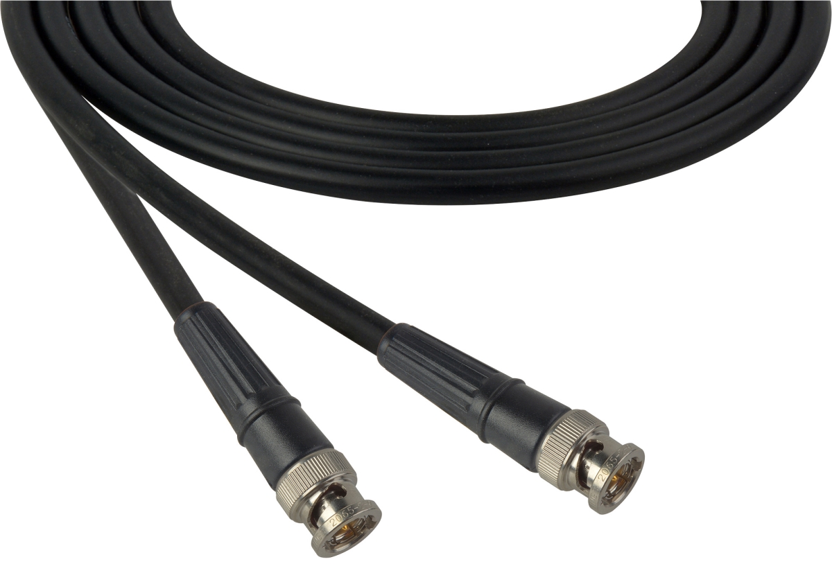 Picture of Tecnec 1505-B-B-75-WE Belden 1505A SDI-HDTV RG59 BNC Cable, White - 75 ft.