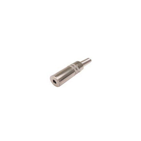 30-417 3.5 mm Stereo Female Cable End with Strain Relief Spring