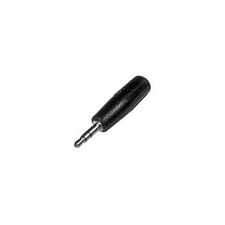 35-582-NK All Nickel Stereo 2.5 mm Jack to 3.5 mm Plug