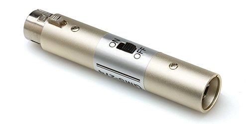 Hosa Technology GMS-274 Microphone On & Off Switch XLR3F to XLR3M