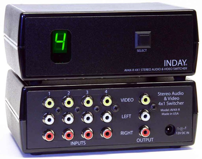 Interspace Industries AV4X-R 25 mm Standard Remote Displays for CDU CD Soft & CW