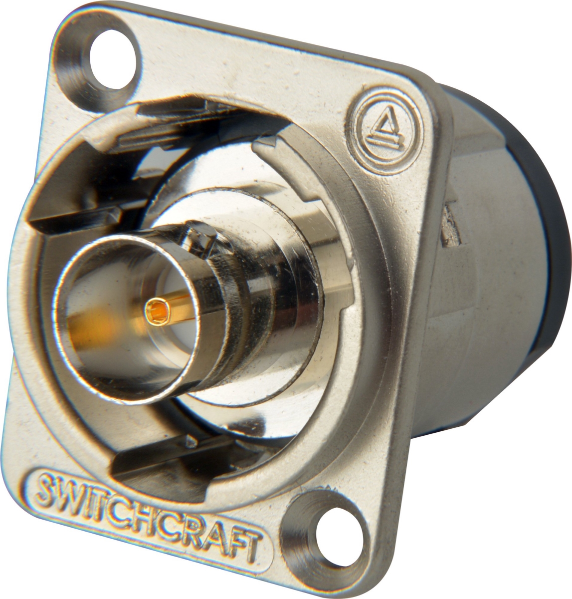 EHBNC2B Isolated 75 Ohm BNC Female Feedthru Jack - Black