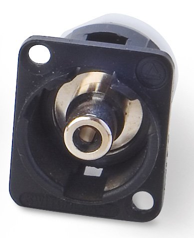 EHRCABNCB RCA to BNC Barrel Connector - Black