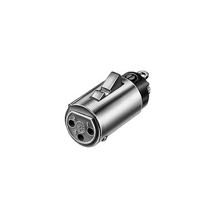 QG3F Female XLR Standard Latchlock 3-Pin