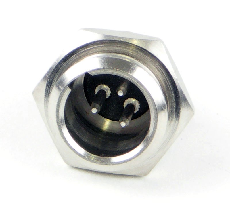 TB4M Chassis & Panel Mount Male Receptacle