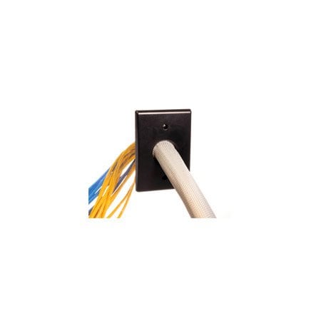 FMS1.50FK-WH Flexo Mounting System - Finishing Pack - 1 Collar & 1 Wall Plate - White