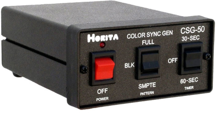 Picture of Horita CSG-50 Color Bar Sync Generator - Black&#44; Sync & Audio Tone Generator