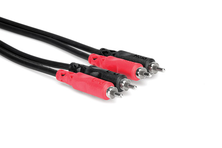 Stereo Interconnect - Dual RCA to Same - 1 m