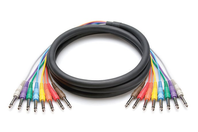 Hosa Technology CSS-804 Balanced 0.25 in. to 0.25 in. 8-Channel Audio Snake Cable - 4 m -  Hosa Technology Inc, CSS-801