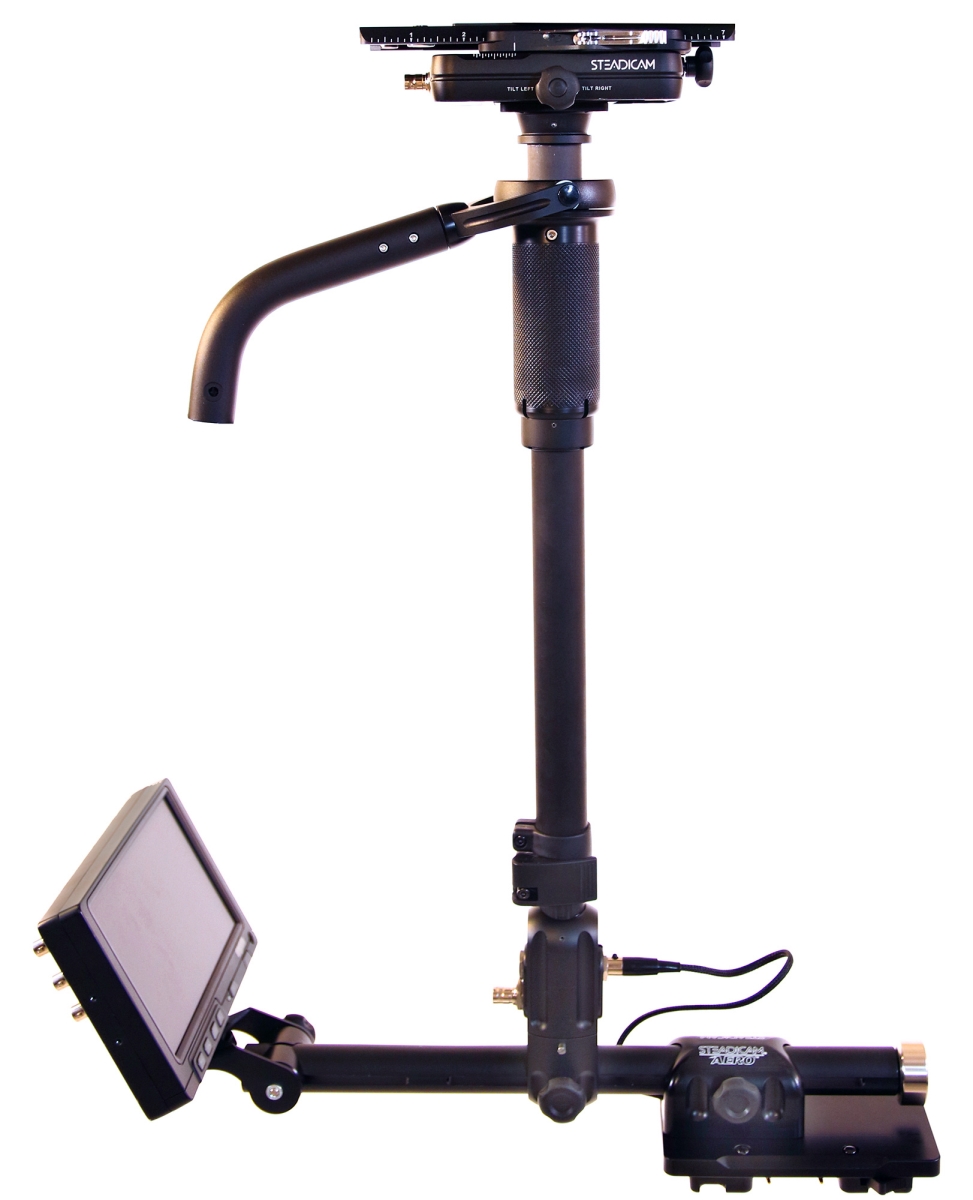 Picture of Steadicam TIF-A-HDABNN Tiffen & A-HDABNN Aero Camera Stabilizer Sled with Anton Bauer Mount & 7 in. 3G-HD-HDMI Monitor