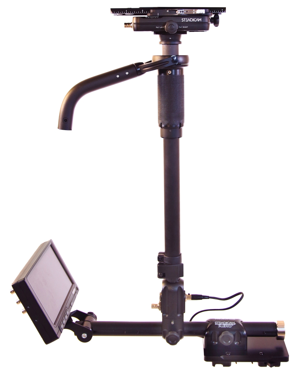 Picture of Steadicam TIF-A-HDVLNN Tiffen & A-HDVLNN Aero Camera Stabilizer Sled with V-Mount Sled & 7 in. 3G-HD, HDMI Monitor