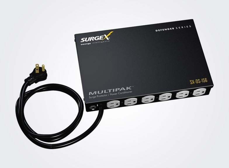 SX-DS-156 MultiPak Defender Series Surge Suppressor with 6 Receptacles