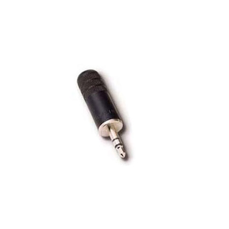 35HDBN 3.5 mm Stereo Plug with Black Handle & Tin Finger