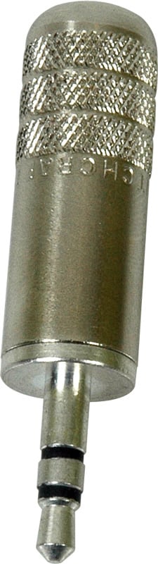 35HDNN 3.5 mm 3 Conductor Plug with Nickel Handle & Plug