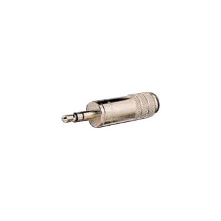 Picture of Switchcraft 35HDNNS 3.5 mm Stereo Plug with Nickel Handle & Tin Finger