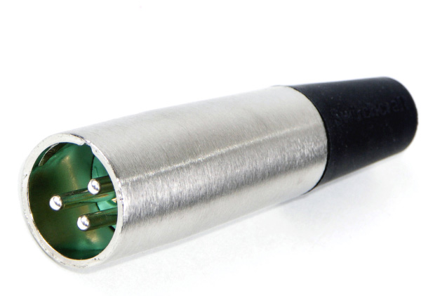 AA3M Male XLR QG Connector