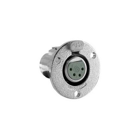 C4F XLR Female 4-Pin Chassis Mount