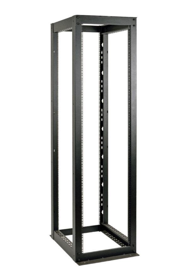 Tripp Lite SR4POST48HD 48U Heavy Duty 4 Post Smart Rack Open Frame Rack - Organize & Secure Network Rack Equipment