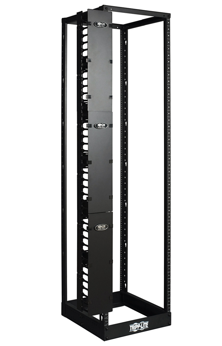 Picture of Tripp Lite SRCABLEVRT6 6 in. x 6 ft. Open Frame Rack Vertical Cable Manager