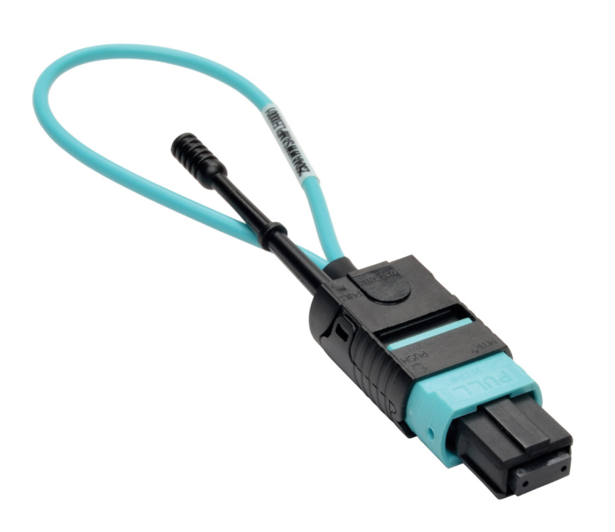 Tripp Lite N844-LOOP-12F MTP & MPO Fiber Optic Loopback Tester Multimode 50-125um OM3 - Female