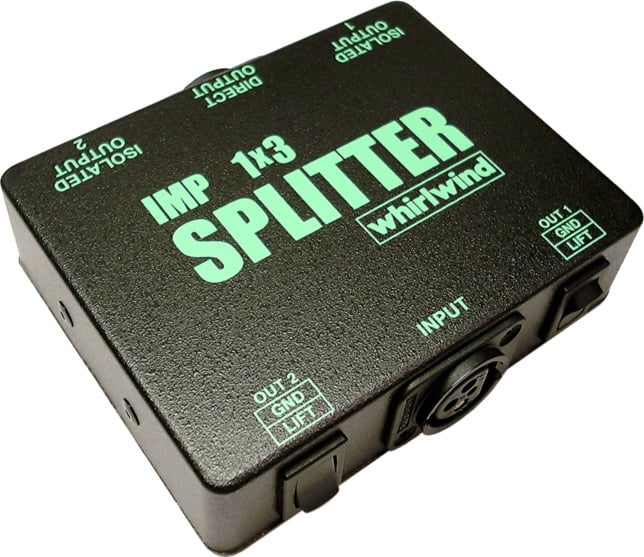 SP1X3LL 1x3 Imp Line Level Splitter