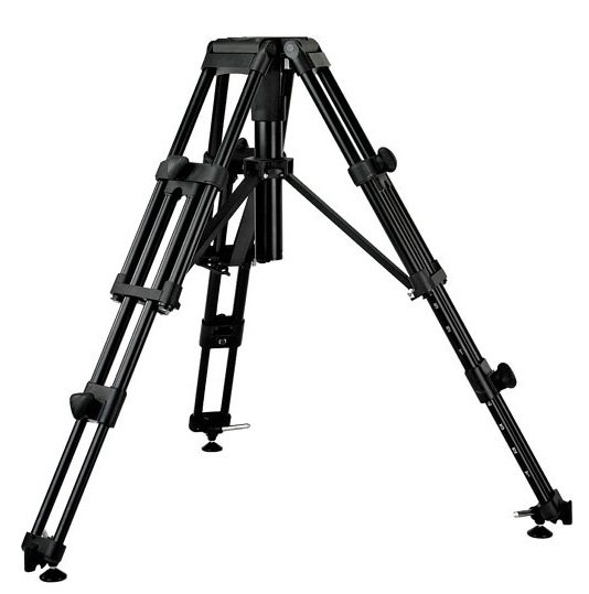 VIN-3902-3 HDT-2 Heavy-Duty Two Stage Tripod with Mid-Level Spreader -  Vinten Camera Supports