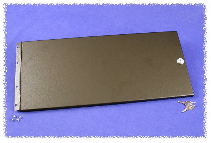 RCHD1922BK1 13U Locking Door - Black
