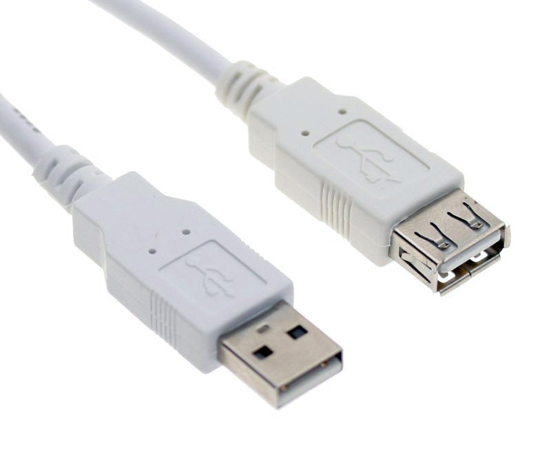 USB-AA-6 USB 2.0 A Male to A Female Extension Cable - 6 ft.