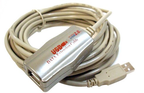 Picture of Unique Product Solutions USB-REPEAT16 16 ft. USB 2.0 or 1.0 Active Extension Repeater Cable - A Male to A Female