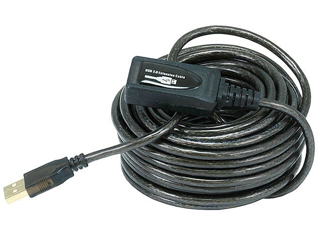 Picture of Unique Product Solutions USB-REPEAT33 32 ft. USB 2 & 1 Active Extension Repeater Cable - A Male to A Female