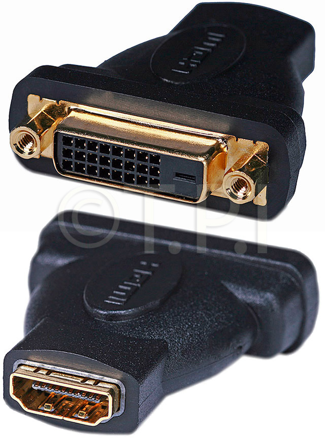 HDMIF-DVIDF HDMI Female to DVI-D Single Link Female Adapter