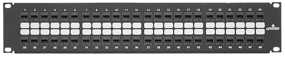 Picture of Unique Product Solutions LEV-69270-U48 Leviton 48 Port Cat6 Patch Panel
