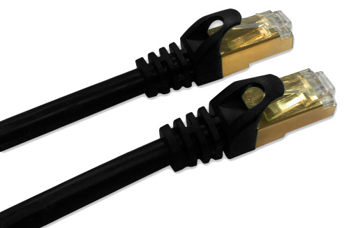 MC3-CC716-07 CAT7 10Gbps S-STP Flexible Molded Patch Cord - 7 ft.