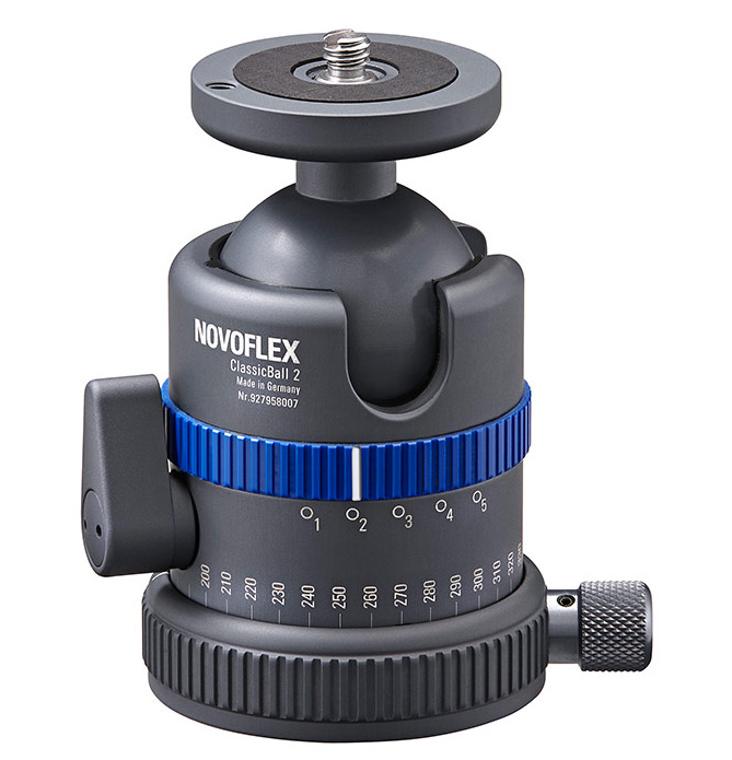 NVF-CB2 Novoflex Classic Ball - 2 Version 11 lbs Load Capacity