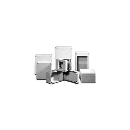 R130-124-000 4.72 x 10.24 x 3.94 in. Hammond Polyester Modular Enclosure