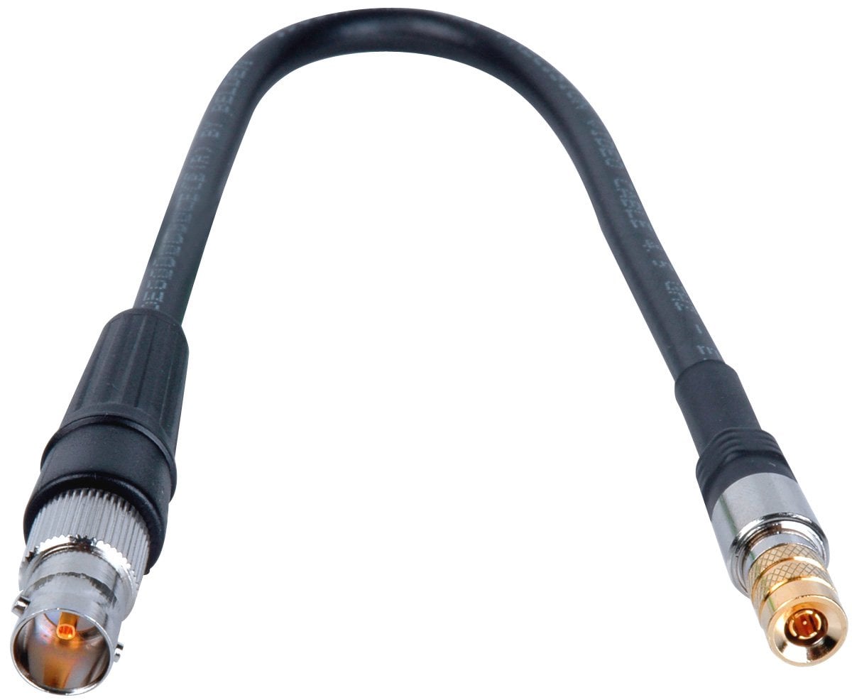 DIN1505-BF-10 3G SDI DIN1.0-2.3 to BNC Female Video Adapter Cable with 1505A, 10 ft.